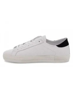 D.A.T.E. Sneakers Hill Low Vintage Calf In White Leather^Men Sneakers