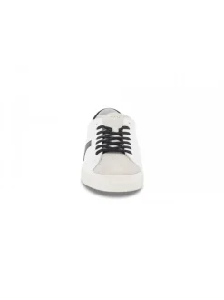 D.A.T.E. Sneakers Hill Low Vintage Calf White-T.Moro In White Leather^Men Sneakers