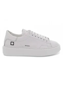 D.A.T.E. Sneakers Sfera Mono In White Leather^Women Sneakers