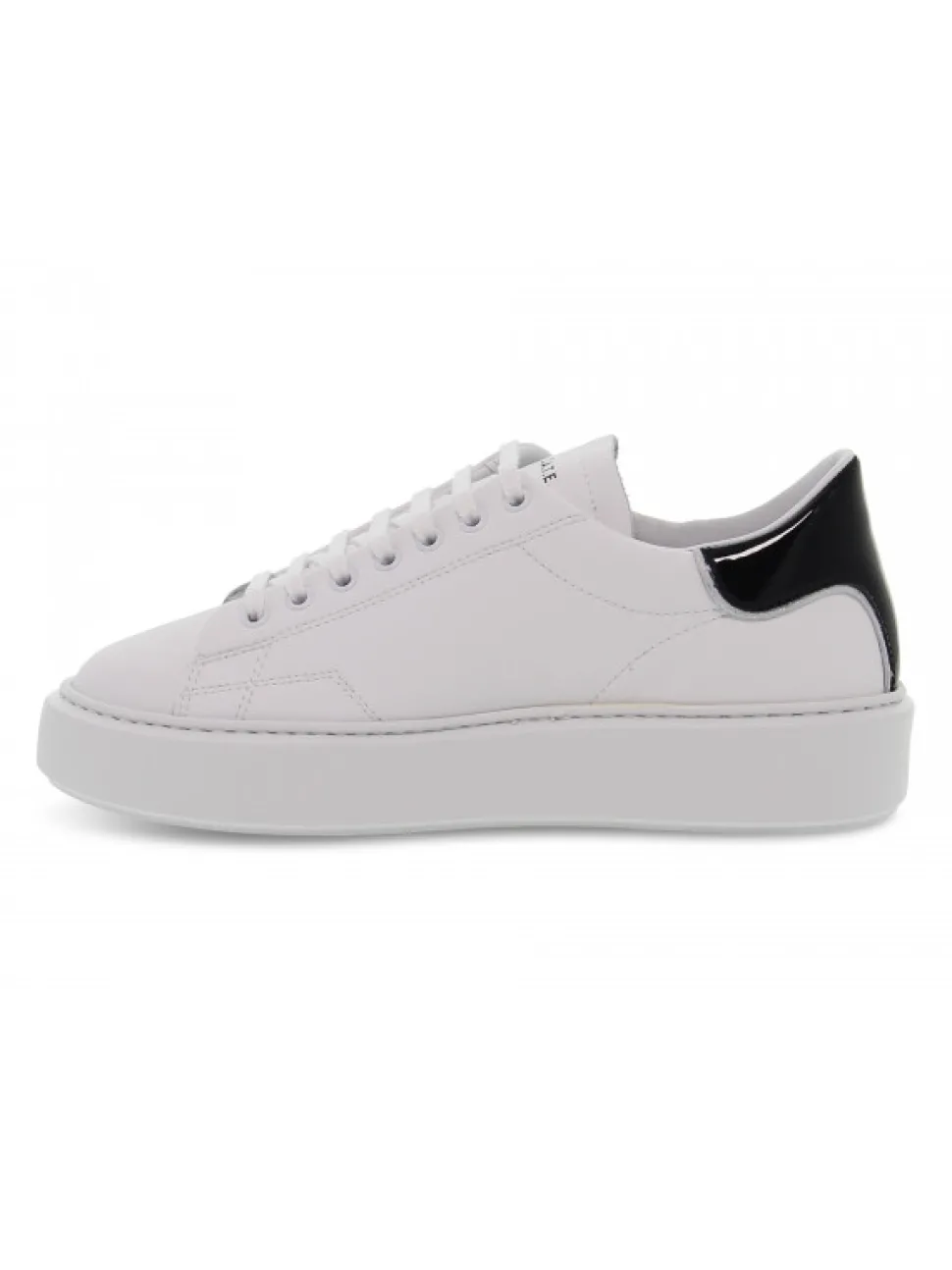 D.A.T.E. Sneakers Sfera Patent In White Leather^Women Sneakers