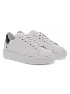 D.A.T.E. Sneakers Sfera Patent In White Leather^Women Sneakers
