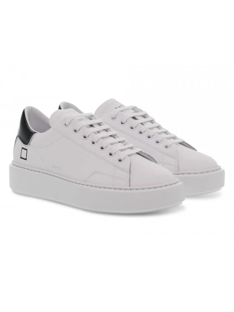 D.A.T.E. Sneakers Sfera Patent In White Leather^Women Sneakers