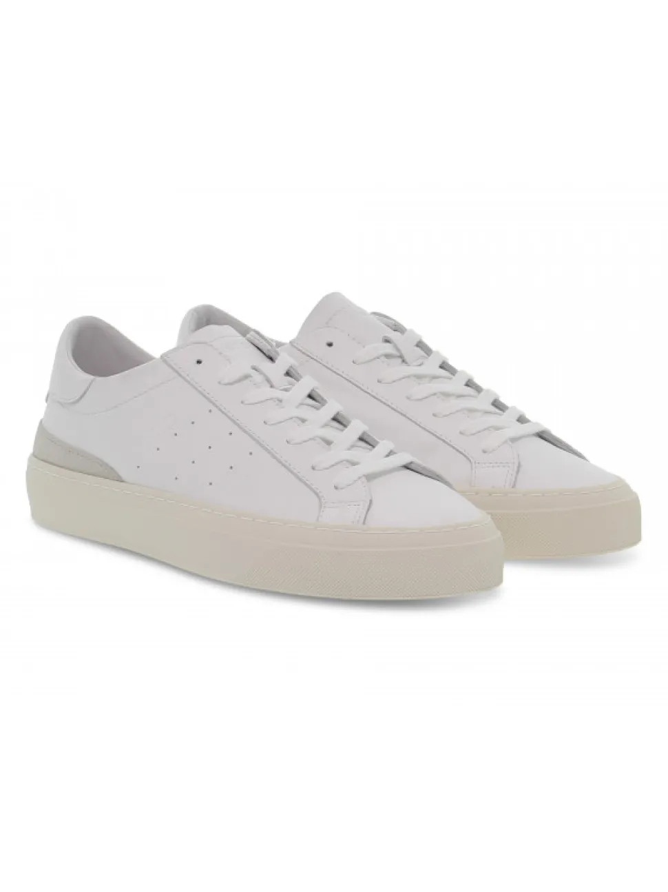 D.A.T.E. Sneakers Sonica Calf In White Leather^Men Sneakers