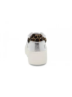 D.A.T.E. Sneakers Step Pop In White Leather^Women Sneakers