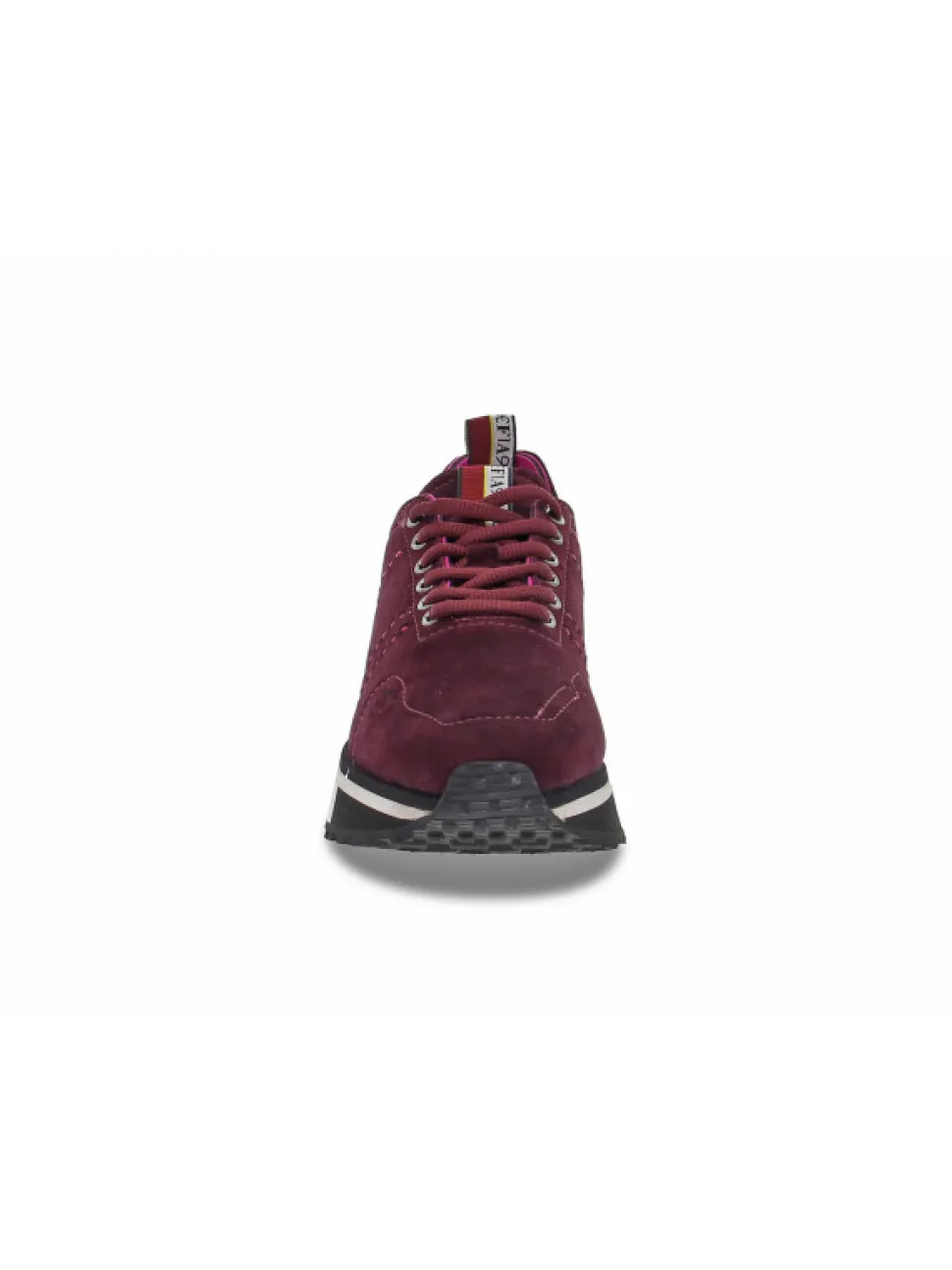 Fabi Sneakers In Bordeaux Suede Leather^Women Sneakers