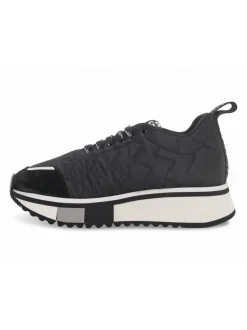 Fabi Sneakers Moncler In Black Nylon^Women Sneakers