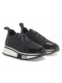 Fabi Sneakers Moncler In Black Nylon^Women Sneakers