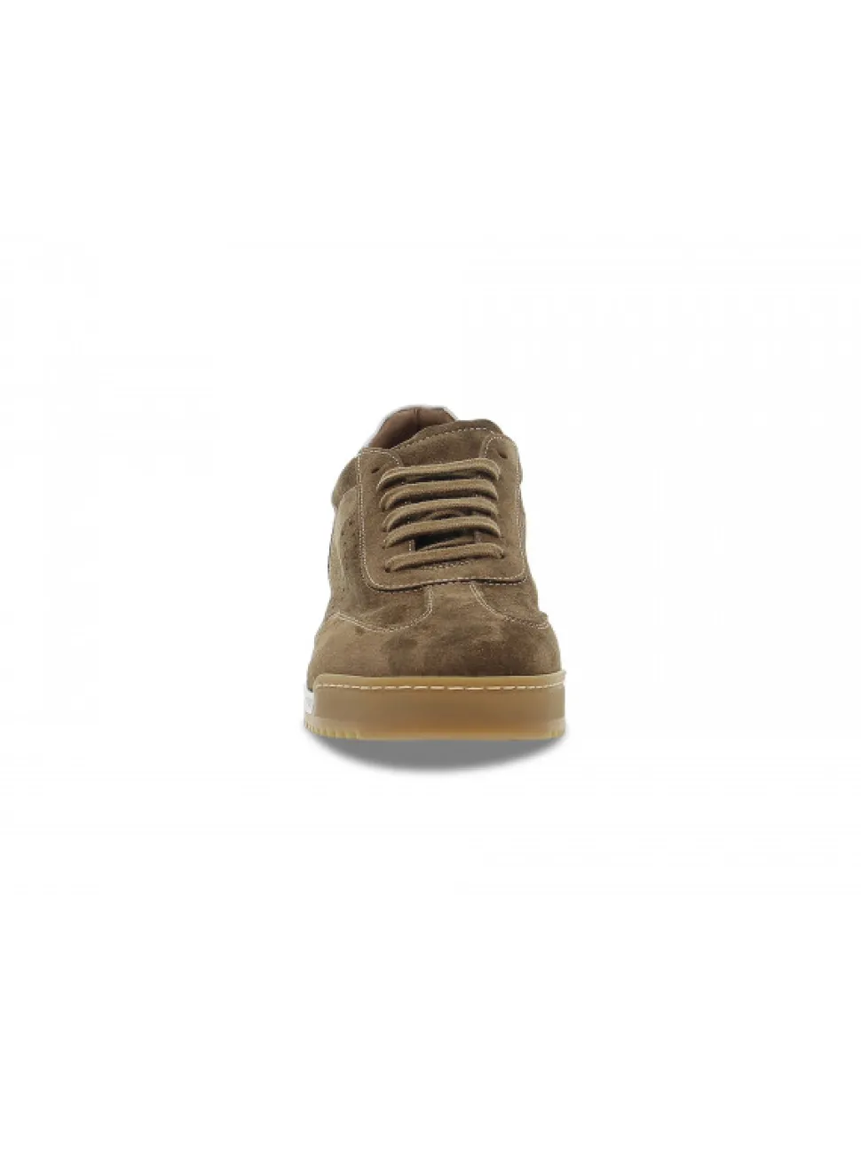 Guidi Calzature Sneakers Testoni Uomo In Tobacco Suede Leather^Men Sneakers