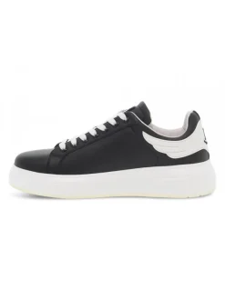 John Richmond Sneakers Alexander Mcqueen In Black Leather^Men Sneakers
