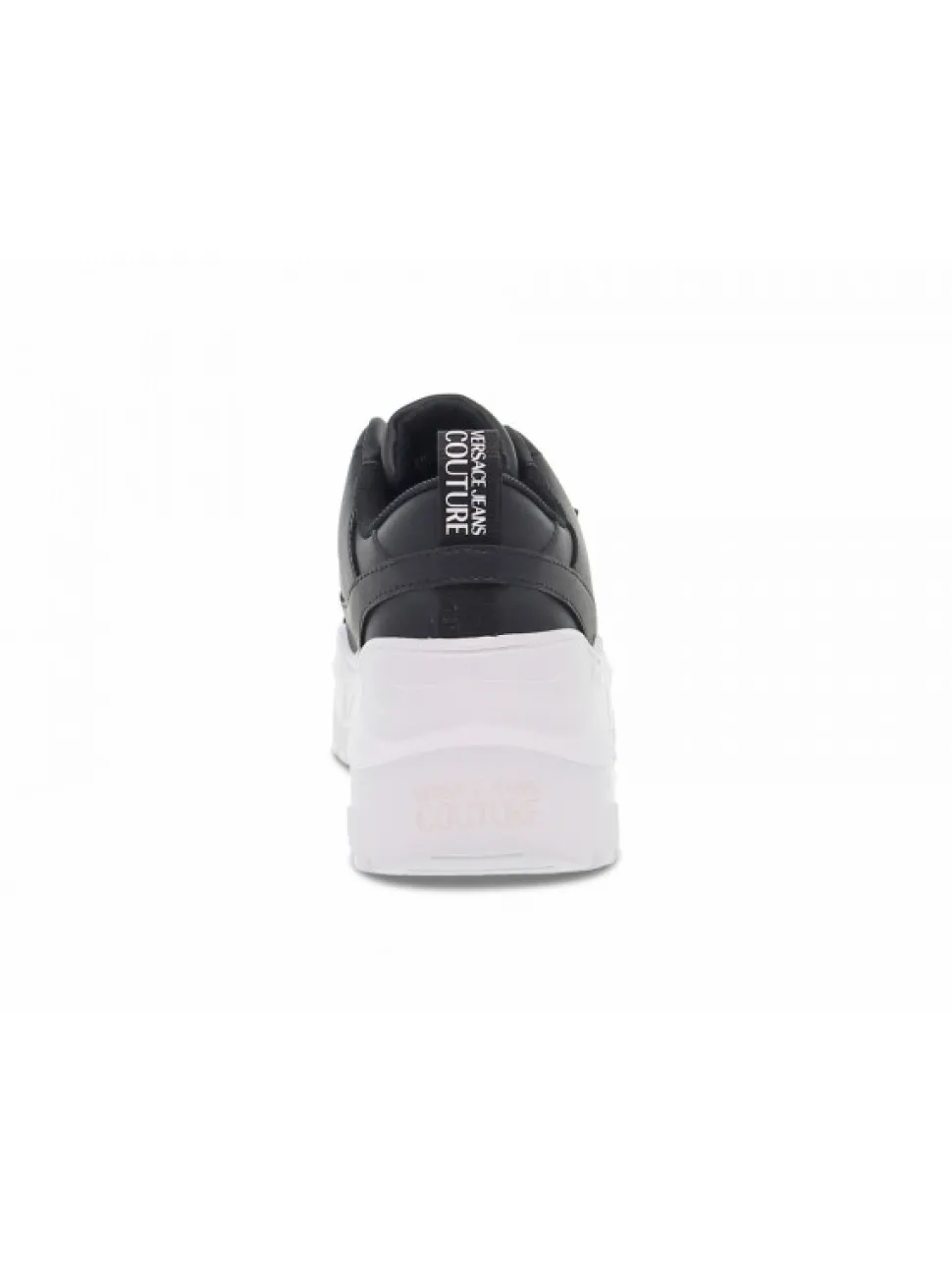 Versace Jeans Couture Sneakers Jeans Couture Speedtrack In Black Leather^Women Sneakers