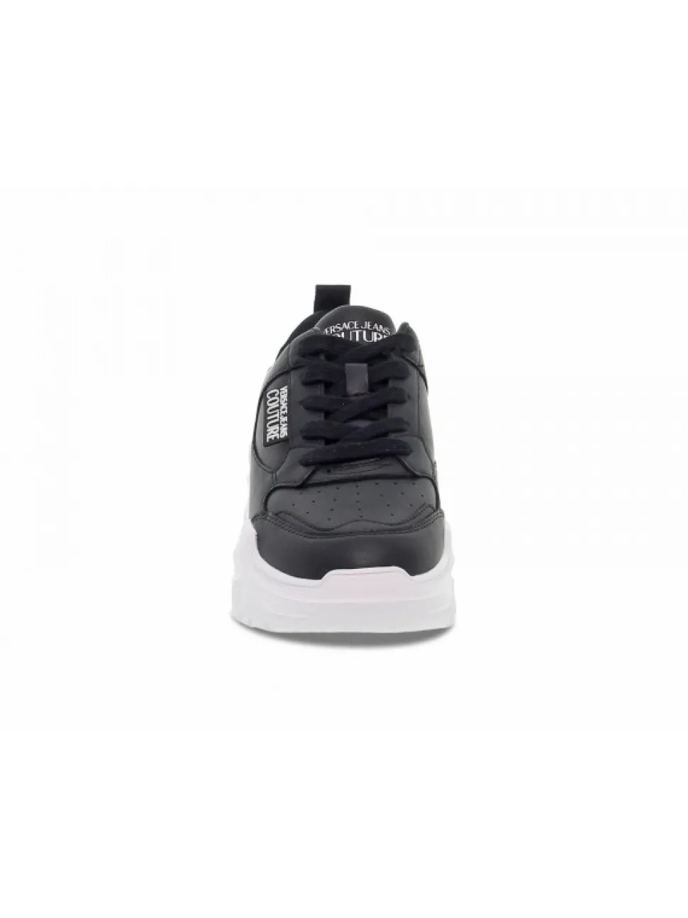 Versace Jeans Couture Sneakers Jeans Couture Speedtrack In Black Leather^Women Sneakers