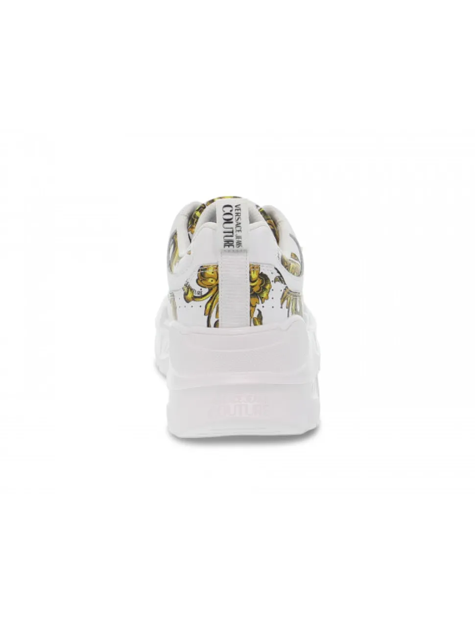 Versace Jeans Couture Sneakers Jeans Couture Speedtrack In White Leather^Women Sneakers