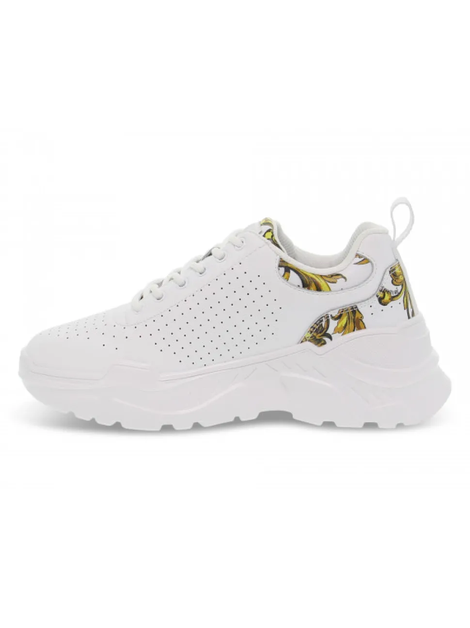 Versace Jeans Couture Sneakers Jeans Couture Speedtrack In White Leather^Women Sneakers