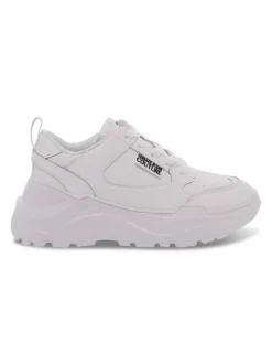 Versace Jeans Couture Sneakers Jeans Couture Speedtrack In White Leather^Women Sneakers