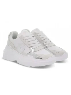Versace Jeans Couture Sneakers Jeans Couture Speedtrack In White Leather^Women Sneakers