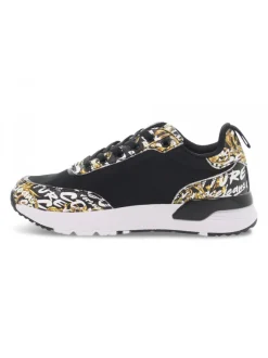 Versace Jeans Couture Sneakers Jeans Couture Dynamic Printed In Black Nylon^Women Sneakers