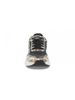 Versace Jeans Couture Sneakers Jeans Couture Dynamic Printed In Black Nylon^Women Sneakers