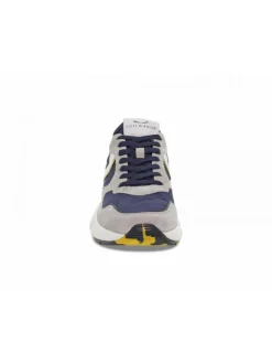 Voile Blanche Sneakers Arpolh Slam In Blue Suede Leather^Men Sneakers