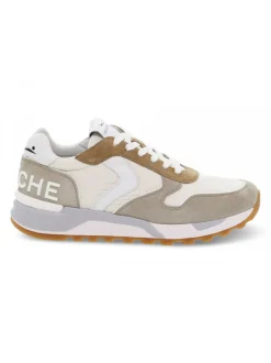 Voile Blanche Sneakers Boost In Sand Suede Leather^Men Sneakers