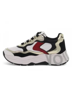 Voile Blanche Sneakers Club107 In White Leather^Women Sneakers