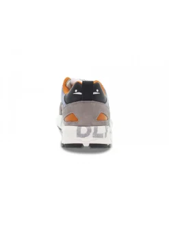 Voile Blanche Sneakers Club16 In Grey Suede Leather^Men Sneakers