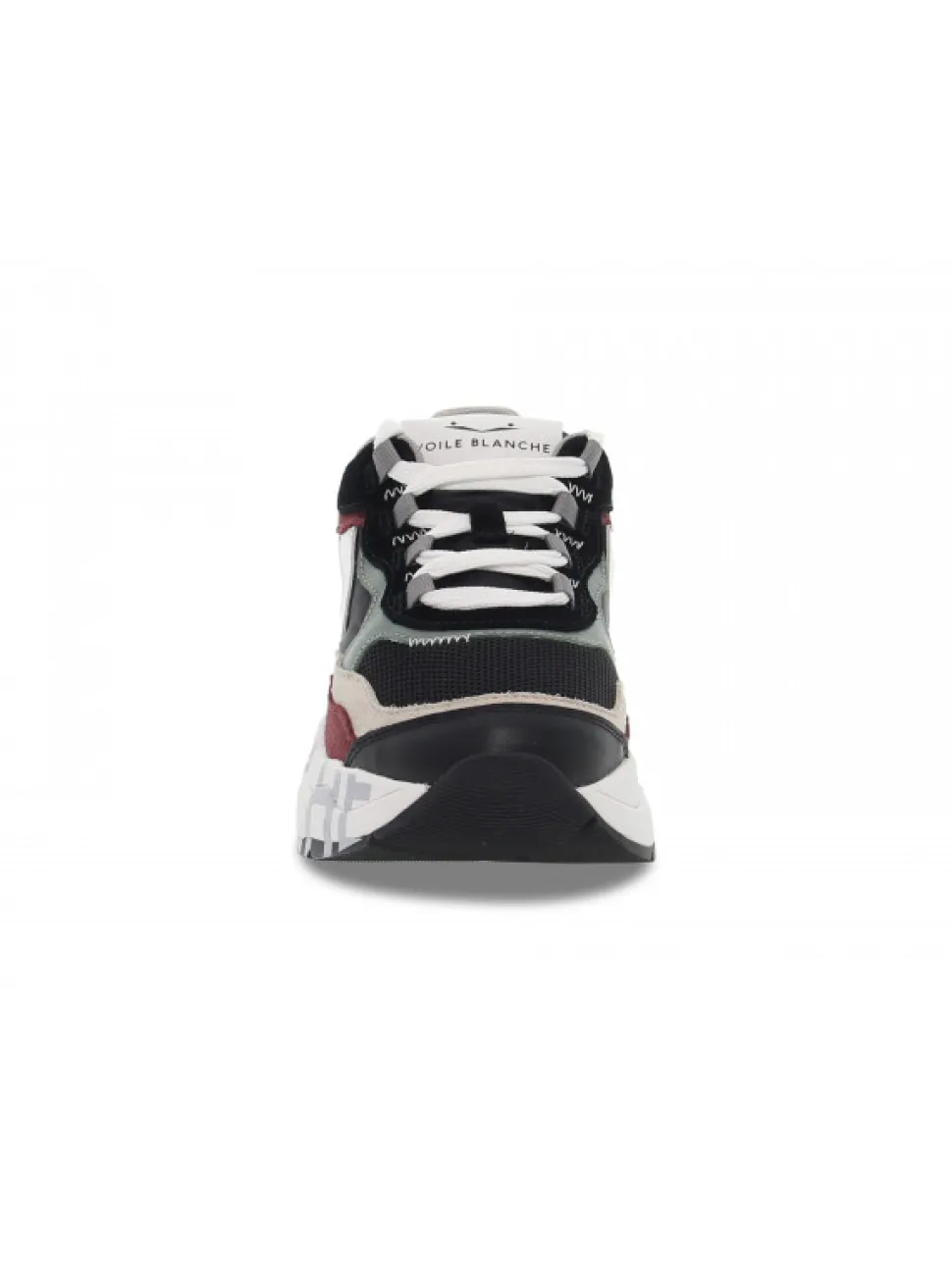Voile Blanche Sneakers Club107 1A34 In Black Suede Leather^Women Sneakers
