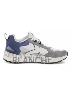 Voile Blanche Sneakers Club16 In Grey Suede Leather^Men Sneakers