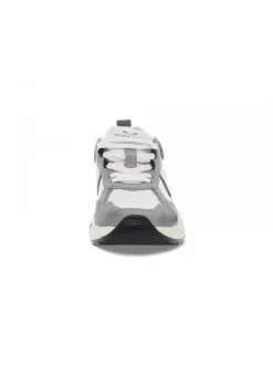 Voile Blanche Sneakers Club16 In Grey Suede Leather^Men Sneakers