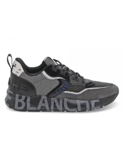 Voile Blanche Sneakers Club01 In Grey Suede Leather^Men Sneakers