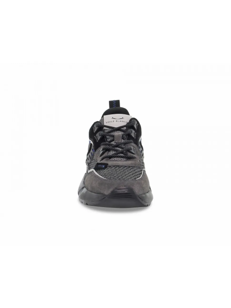 Voile Blanche Sneakers Club01 In Grey Suede Leather^Men Sneakers