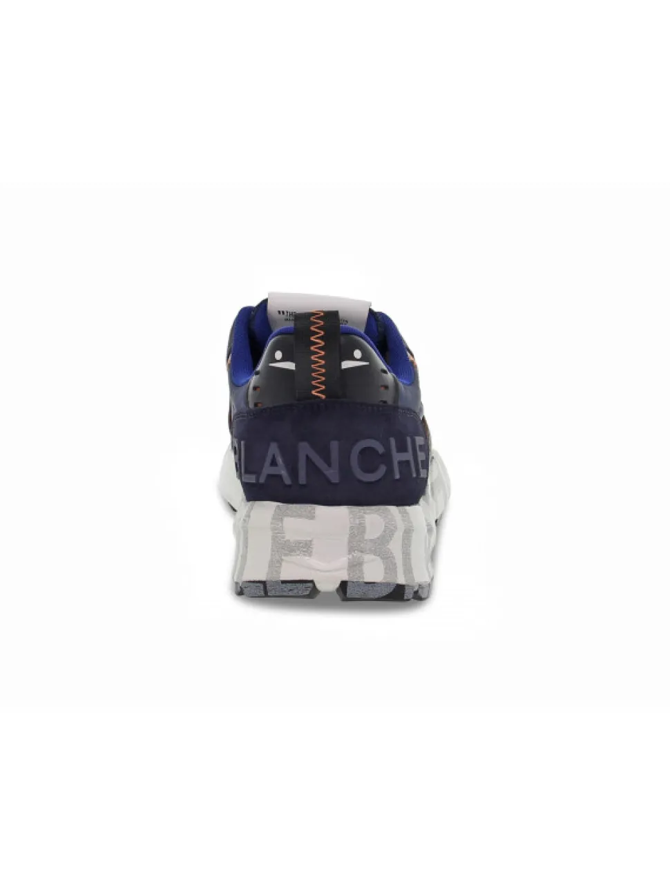 Voile Blanche Sneakers Club01 In Blue Suede Leather^Men Sneakers
