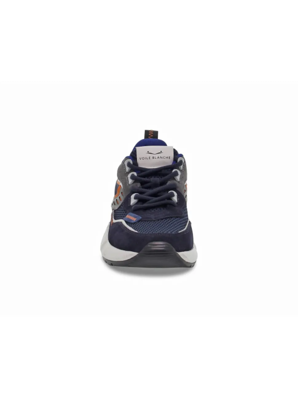 Voile Blanche Sneakers Club01 In Blue Suede Leather^Men Sneakers