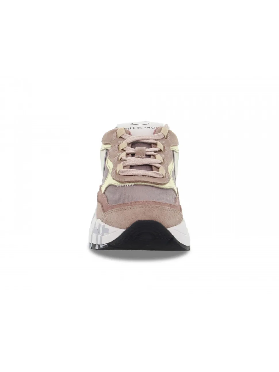 Voile Blanche Sneakers Club107 1H63 In Rose Suede Leather^Women Sneakers
