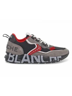 Voile Blanche Sneakers Club01 1B67 In Grey Suede Leather^Men Sneakers