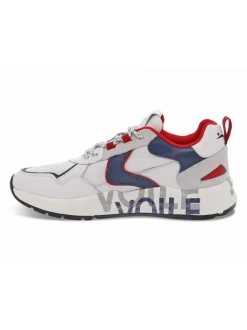 Voile Blanche Sneakers Club16 In White Leather^Men Sneakers