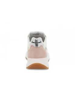 Voile Blanche Sneakers Flowee 02 In White Suede Leather^Women Sneakers