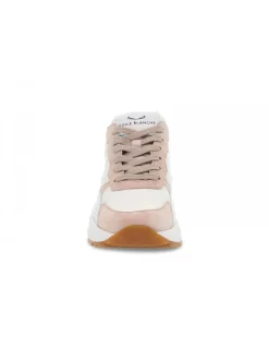 Voile Blanche Sneakers Flowee 02 In White Suede Leather^Women Sneakers
