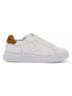 Voile Blanche Sneakers Lipari In White Leather^Women Sneakers