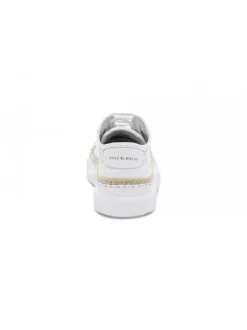 Voile Blanche Sneakers Maiorca Mesh In White Leather^Women Sneakers
