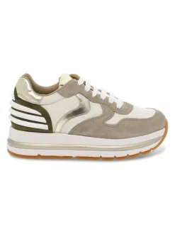 Voile Blanche Sneakers Maran Power In Sand Suede Leather^Women Sneakers