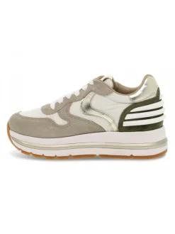 Voile Blanche Sneakers Maran Power In Sand Suede Leather^Women Sneakers