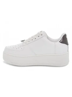Windsor Smith Sneakers Rich White Glitter Patent In White Leather^Women Sneakers
