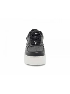 Windsor Smith Sneakers Rich Black Glitter Patent In Black Leather^Women Sneakers