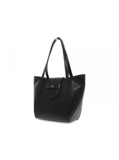 Cuoieria Fiorentina Tote Bag Maia Shopping Bag Melody In Black Leather^Women Tote Bags