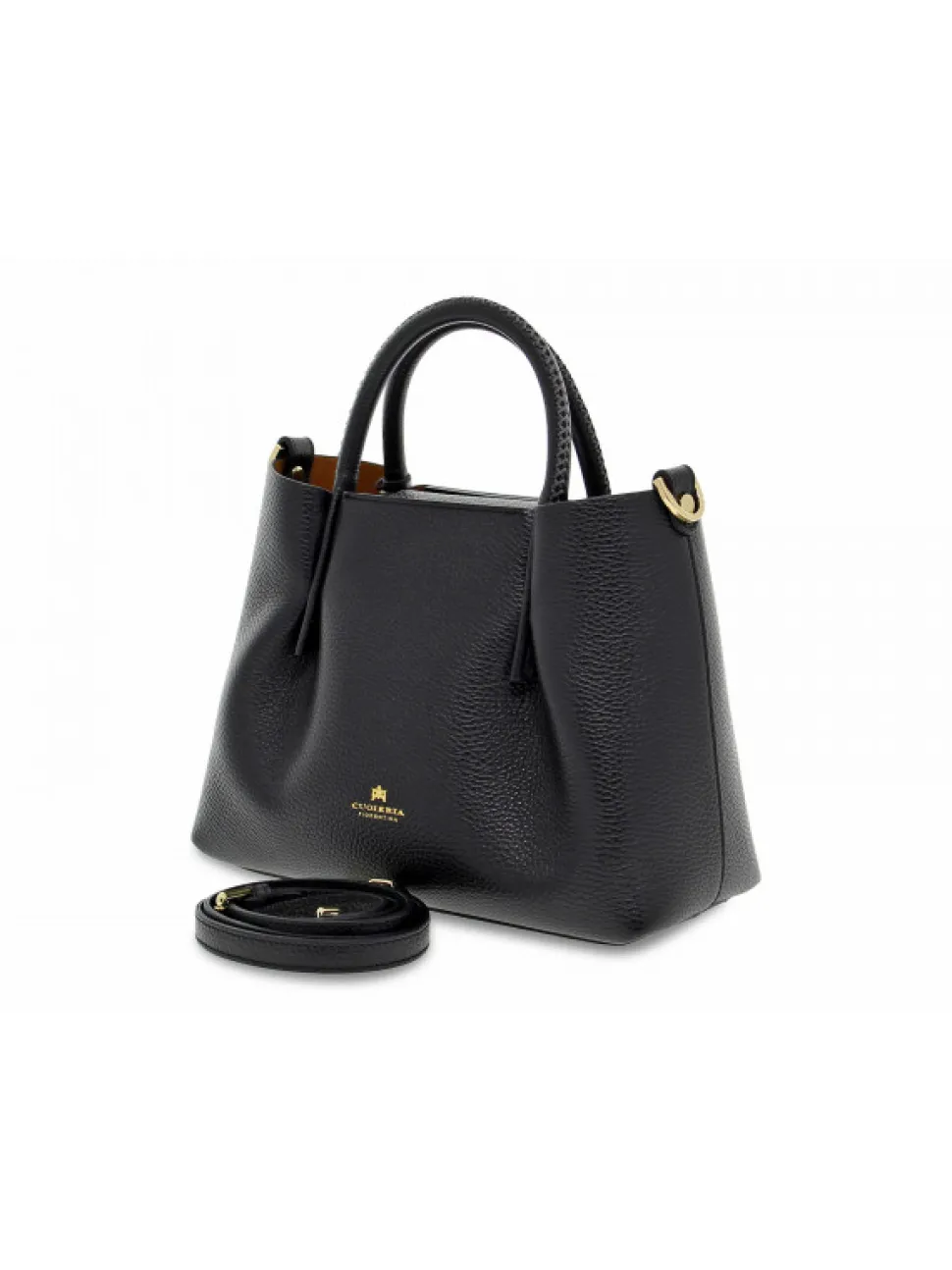 Cuoieria Fiorentina Tote Bag Candy Small Tote Bag In Black Leather^Women Tote Bags
