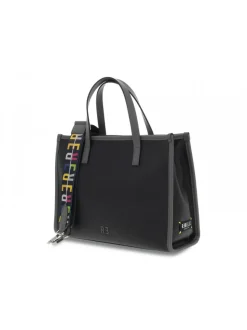 Rebelle Tote Bag Astra Shopping M Dollaro In Black Leather^Women Tote Bags