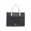 Rebelle Tote Bag Astra Shopping M Dollaro Black In Black Leather^Women Tote Bags