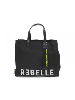 Rebelle Tote Bag Electra Shop M Nylon Black In Black Nylon^Women Tote Bags