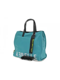 Rebelle Tote Bag Electra Shop M Nylon Torquoise In Turquoise Nylon^Women Tote Bags