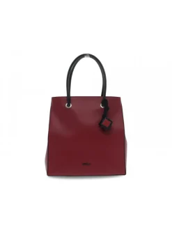Rebelle Tote Bag Prisma Shopping M Ruga In Bordeaux Leather^Women Tote Bags